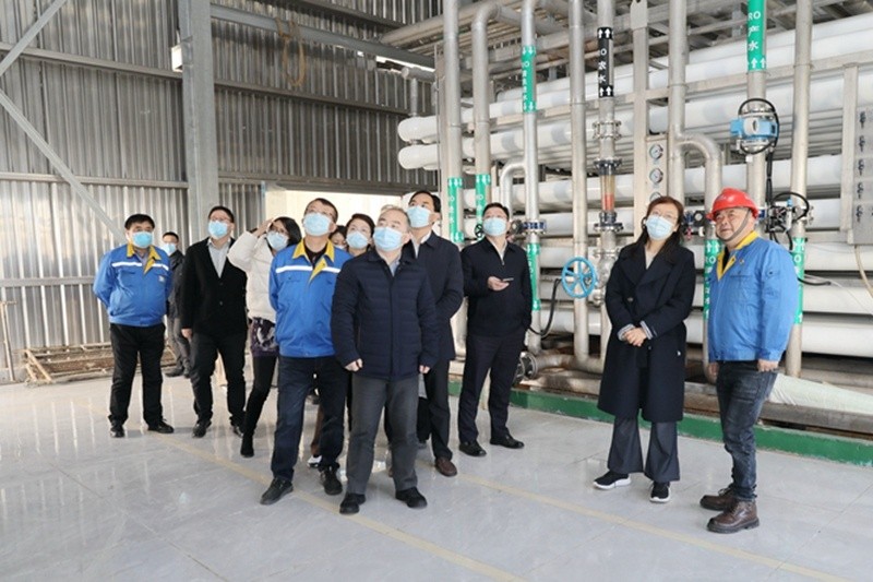 2022年12月15日，时任浙江省发展鼎新委党组成员、副主任吴红梅光临佰利乐纸业调研企业用能、节能工作