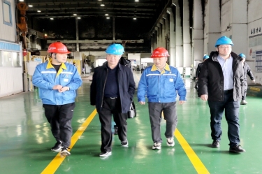 2024年 1月30日，浙江省经信厅机关党委二级巡视员孙自强光临佰利乐纸业发展岁末岁首安全出产督导